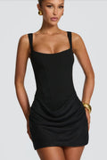 Sleeveless Corset Mini Dress for Party & Evening