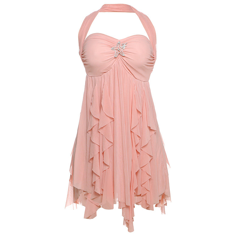 Breezy High-Waist Cocktail Dress