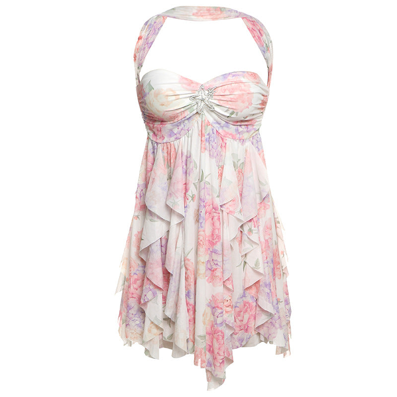 Breezy High-Waist Cocktail Dress