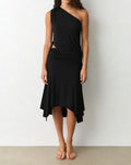 Summer Hollow-Out Lace-Up Top & Skirt Two-Piece Set