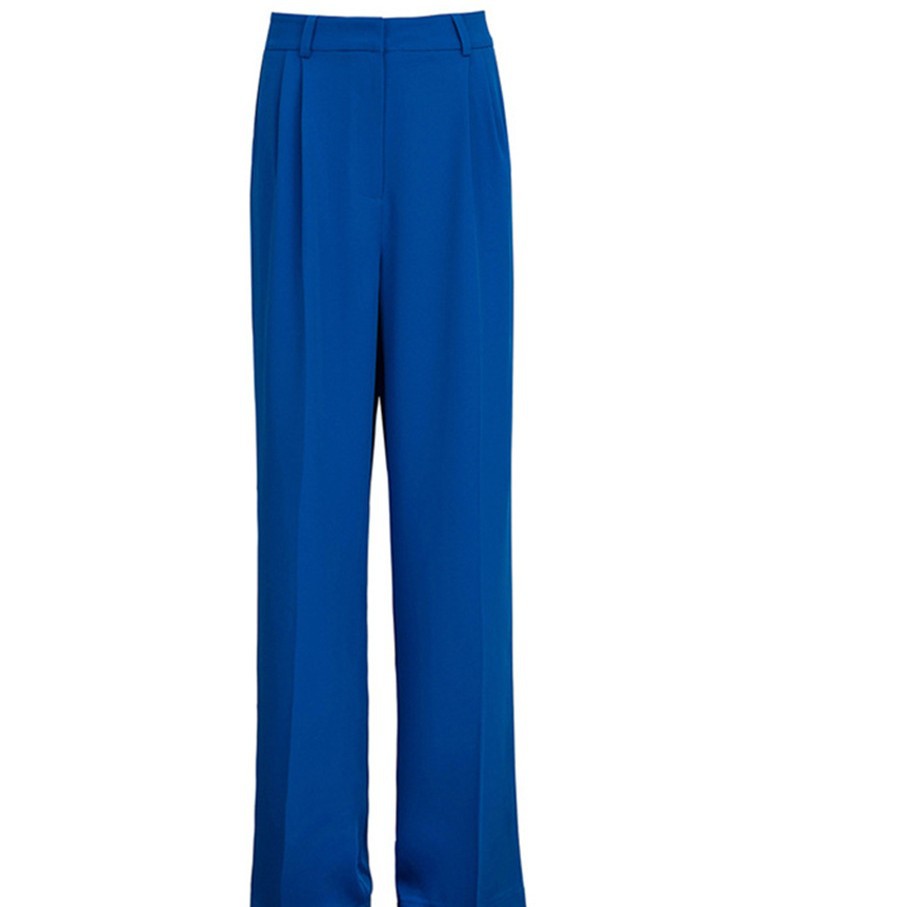 Elegant Hollow-Out Wide-Leg Pants
