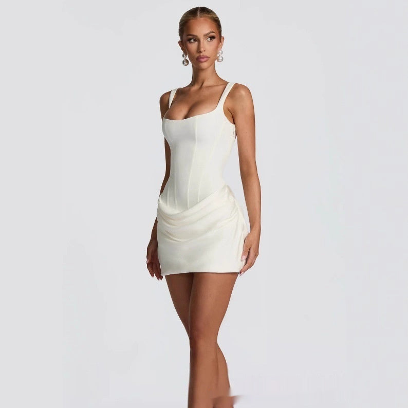 Sleeveless Corset Mini Dress for Party & Evening