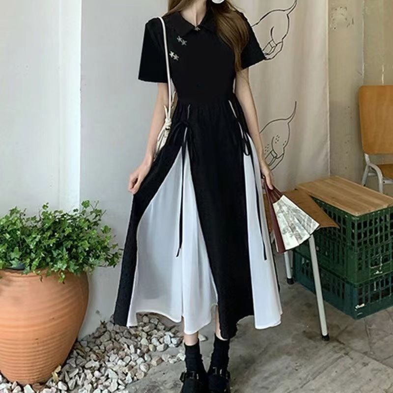 Audrey Hepburn-Style High-Waist Bodycon Dress