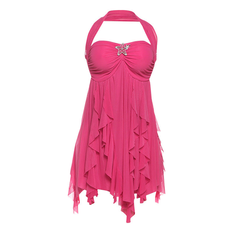 Breezy High-Waist Cocktail Dress