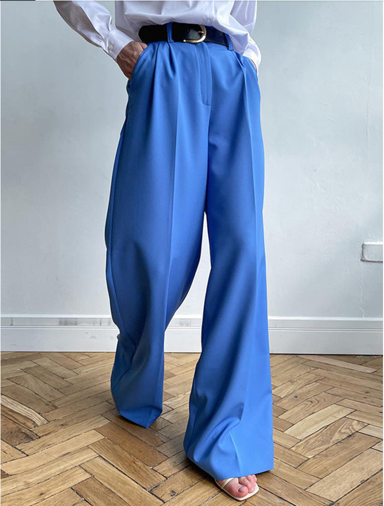 Elegant Hollow-Out Wide-Leg Pants