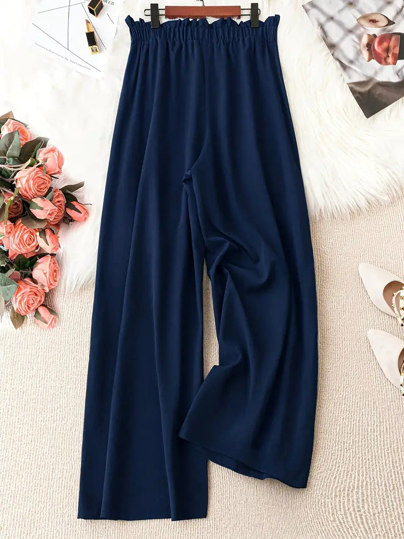 Loose Wide-Leg Beach Pants