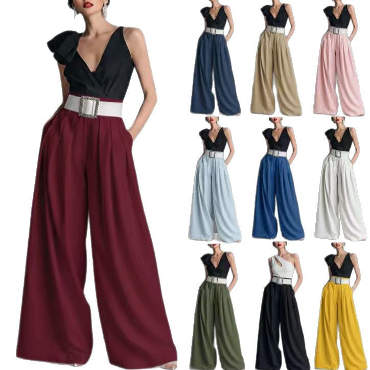 Everyday Elegance High-Waist Straight-Leg Pants