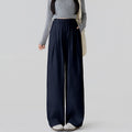 Lyocell Wide-Leg Drawstring Pants