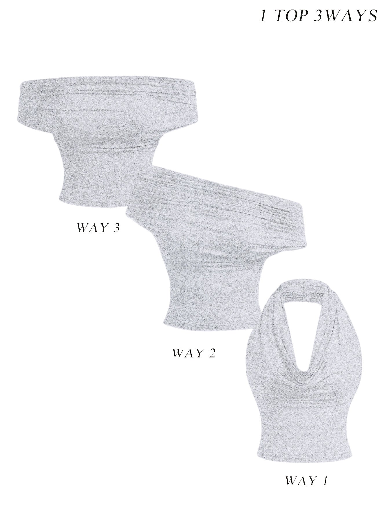 Halterneck Open-Back Crop Top